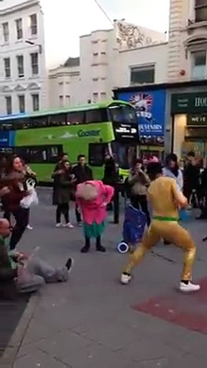 Fun: Old Lady Dancing on the Street۔۔۔۔۔۔۔۔۔۔۔۔۔۔۔۔۔۔۔۔۔!!!!!!!!!!!!!!!!!!!!!!!!
