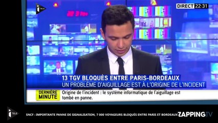 SNCF : Importante panne de signalisation, 7 000 voyageurs bloqués entre Paris et Bordeaux (Vidéo)