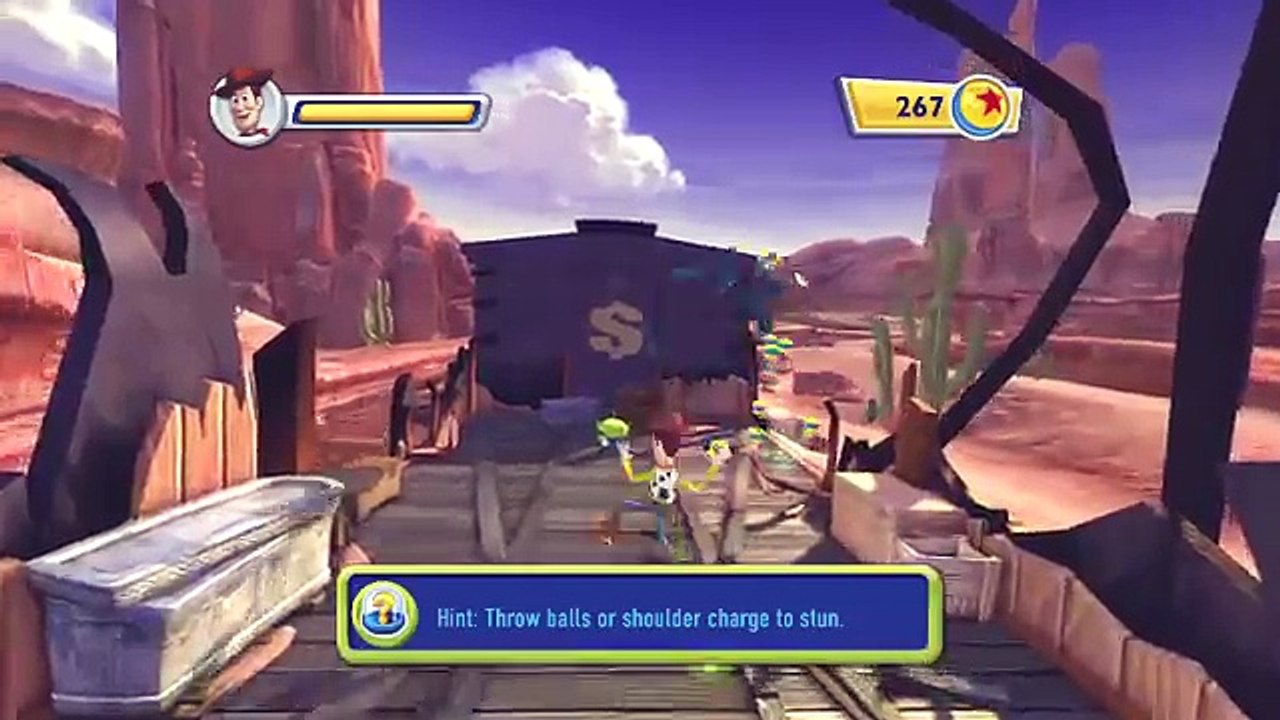 Toy Story 3 the video game Ep 1 train rescue