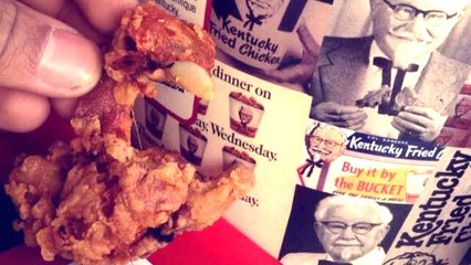 Un Poussin frit entier au KFC !