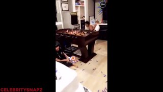 Blac Chyna & Rob Kardashian Fighting With Nerf Guns Full Video