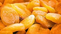 Dried Apricots Rotating - Stock Footage | VideoHive 15560426