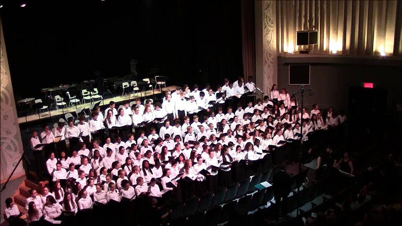 "Carmina Burana, O Fortuna" 150 Student's Choir's Final Concert School JFP. Montreal (Sean Liu Stafford)