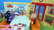 アンパンマン おもちゃ アニメ バイキンマン レストランでたくさん食べるよ❤ animekids アニメキッズ animation Anpanman Toy Restaurant