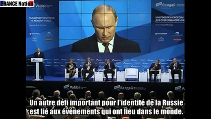 " La Sainte Russie " - Discours de Poutine au Clud de Valdaï (2013) / France Nation
