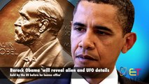 Barack Obama 'will reveal alien and UFO details held by the US before he leaves office'