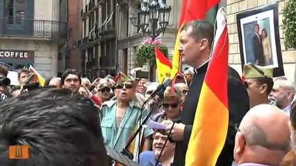 La marxa dels legionaris per Barcelona