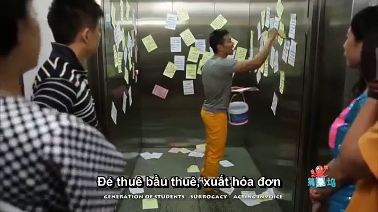 Choáng với thanh niên làm trò biến thái trong thang máy