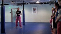 Irvine Women's Self Defense by Caroline Gracie - Sprawl Technique - Gracie Barra