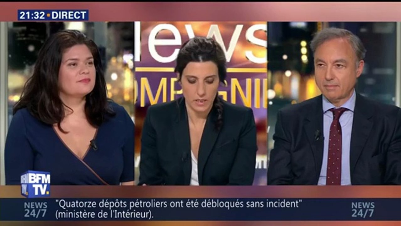 Raquel Garrido invitée à " News & Compagnie"  sur BFMTV le 26/05/2016