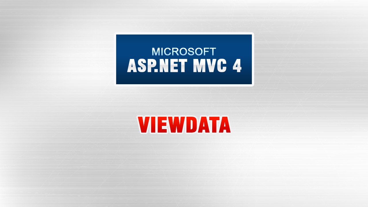 ASP.NET MVC 4 Tutorial In Urdu - ViewData