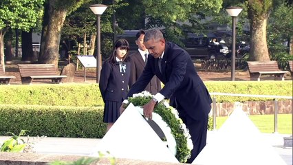 Obama erweist Hiroshima-Atombombenopfern die Ehre