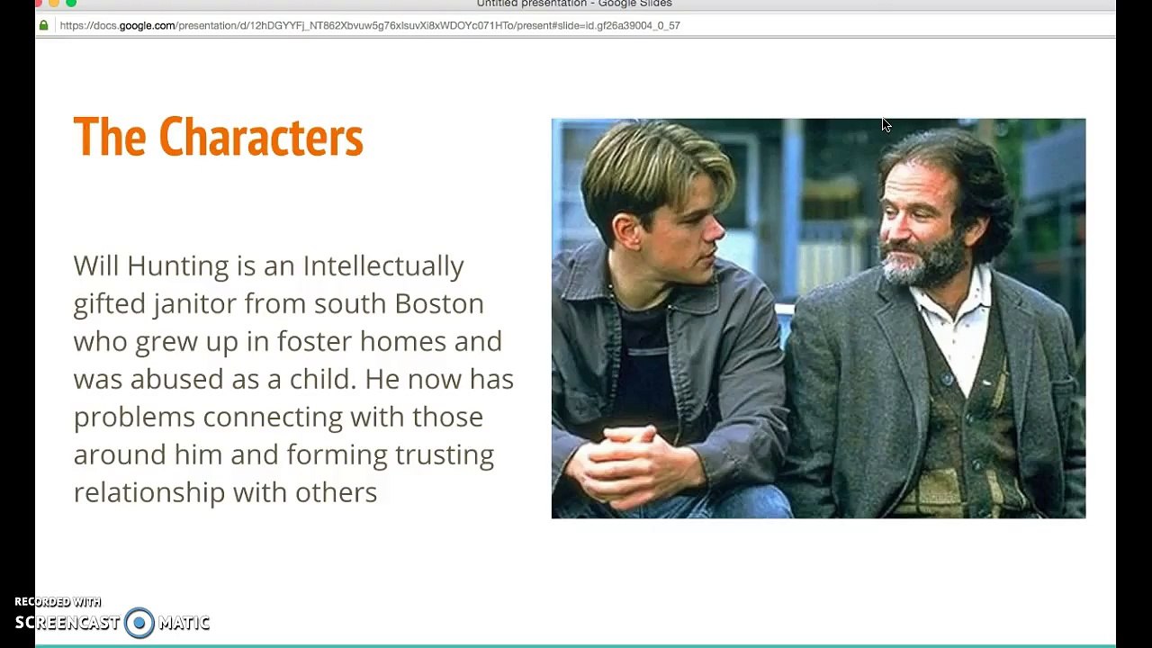 Psychology Through Film - Good Will Hunting