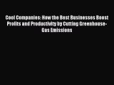 Read Cool Companies: How the Best Businesses Boost Profits and Productivity by Cutting Greenhouse-Gas