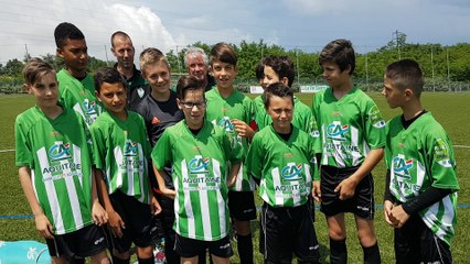 JOUR J-1 AVANT LA FINALE !! Message des U13B pour les Seniors !!