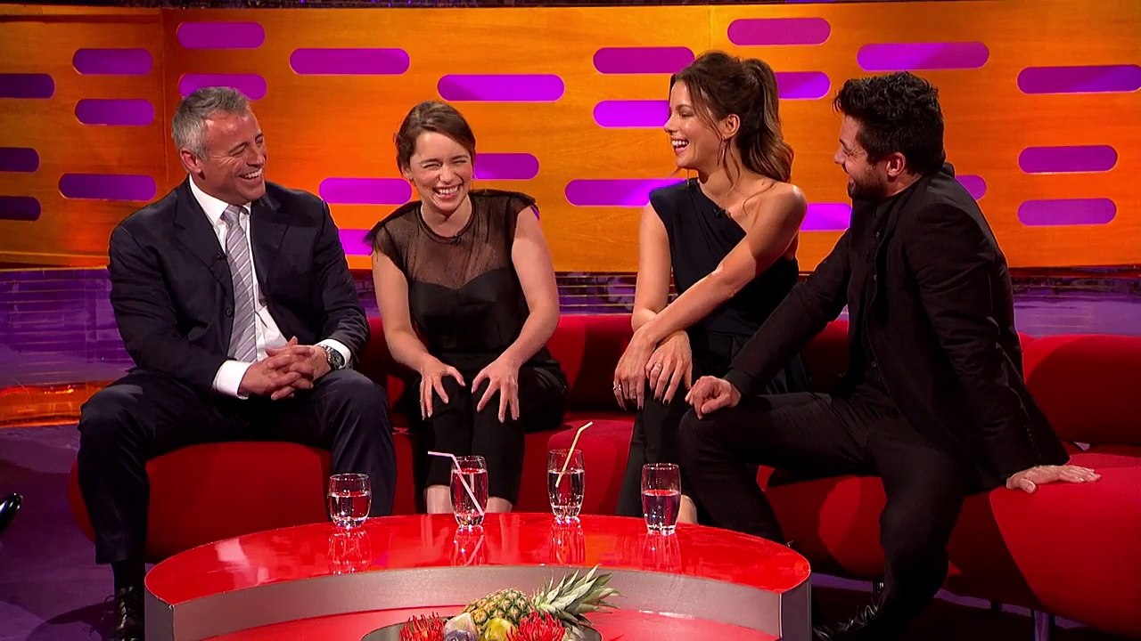 Emilia Clarke Watched Game Of Thrones Nude Scene With Her Parents - The Graham Norton Show