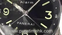 Swiss watches replica Panerai PAM173 I Travel Alarm Clock 52mm with Box Set sku6749