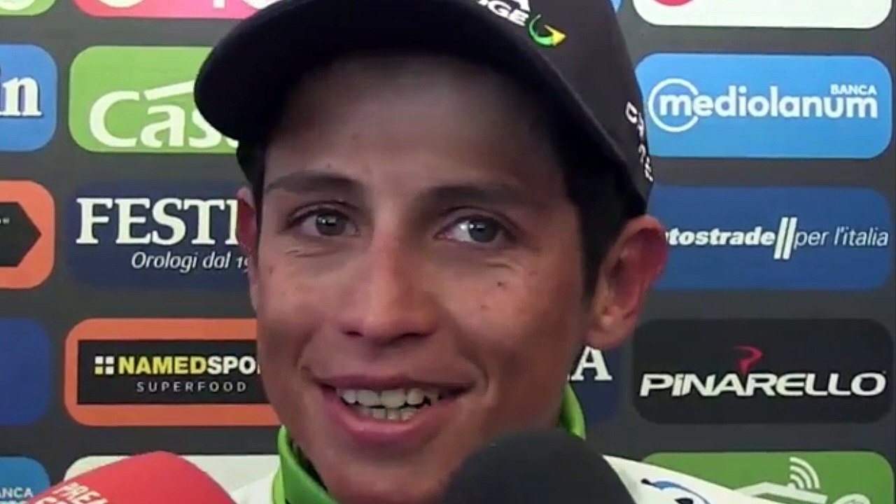 Giro 2016 - Esteban Chaves : "Je ne peux qu'être que content de mon Giro, je finis 2e derrière un grand Nibali"