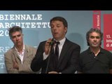 Venezia - Intervento del Presidente Renzi alla Biennale (28.05.16)