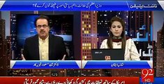 Dr. Shahid Masood bashing Government for irresponsibility on PM Nawaz Heath issue and skype budget issue