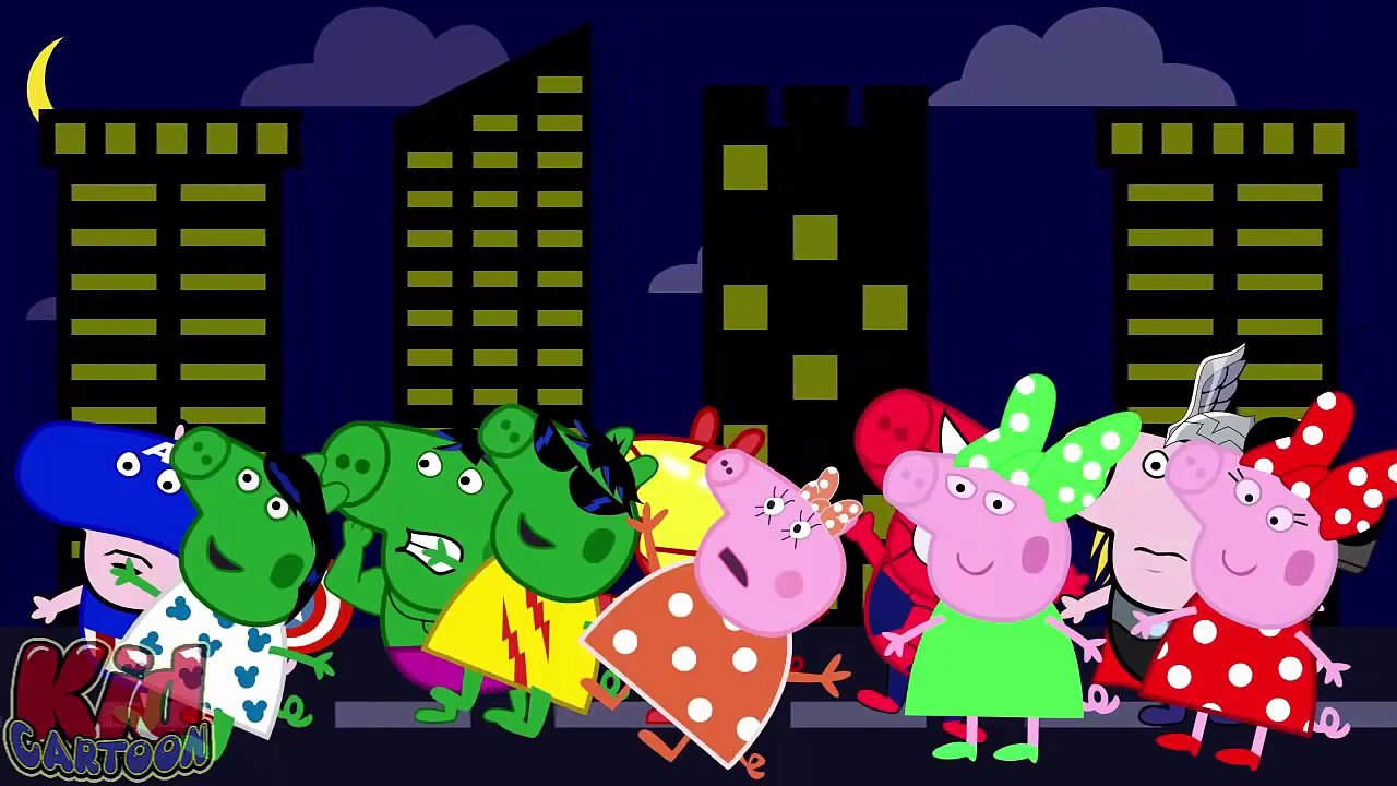 #Peppa Pig #Finger Family Collection  #Spiderman Combat #Dinosaur #Nursery Rhymes #Lyrics and more