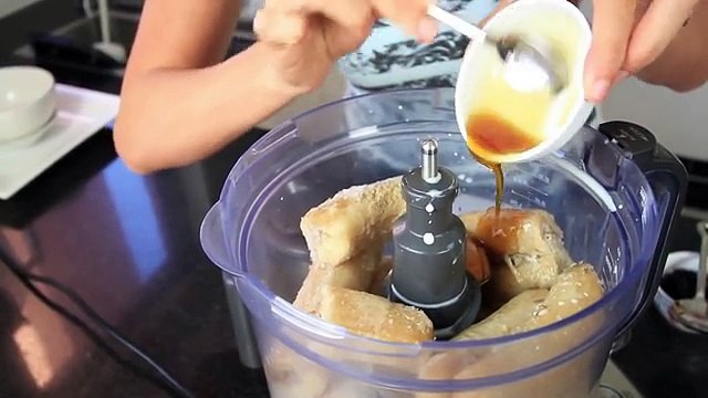 Vegan Blueberry Swirl Ice Cream - Without Ice Cream Maker!