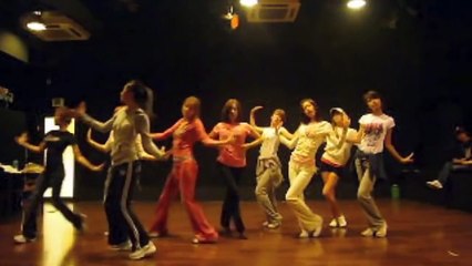 090928 SNSD - Chocolate Love Dance Practice