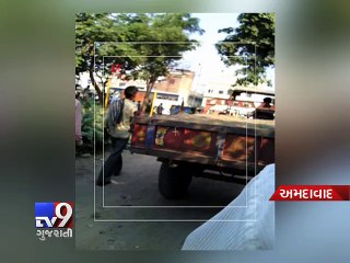 Sand smuggling rampant in Ahmedabad - Tv9 Gujarati
