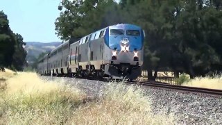 Amtrak #11 and #14 of Wed 26 May 2016 [HD]