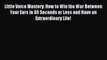 Pdf online Little Voice Mastery: How to Win the War Between Your Ears in 30 Seconds or Less