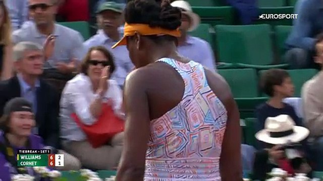 Roland Garros: Venus Williams - Alizé Cornet (Özet)