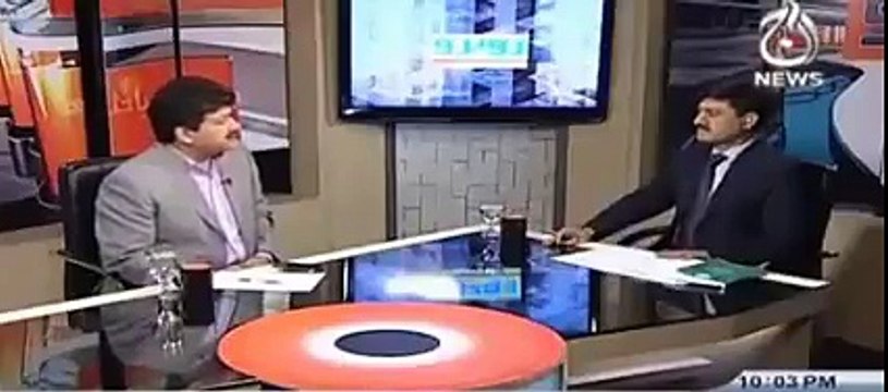 Hamid Mir criticizing Ch Iftikhar on suggesting for a second PM