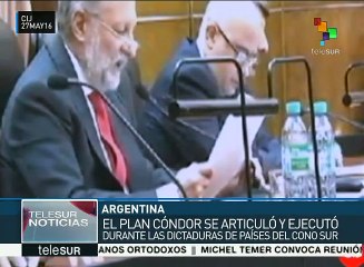 Justicia argentina emite fallo en torno al juicio por el Plan Cóndor