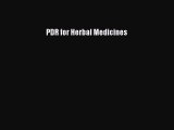 READ FREE E-books PDR for Herbal Medicines Full Free