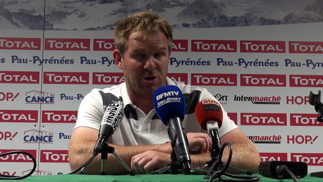 Simon Mannix après Section Paloise - Grenoble : Le mot d'ordre a été le respect