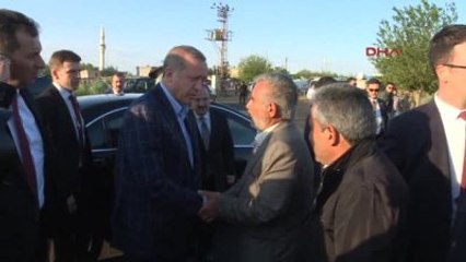 Diyarbakır - Erdoğan ile Yıldırım, Tanışık Köyü'nde