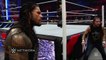 WWE Network  Rollins, Reigns and Ambrose Triple Power Bomb Randy Orton through the announce table