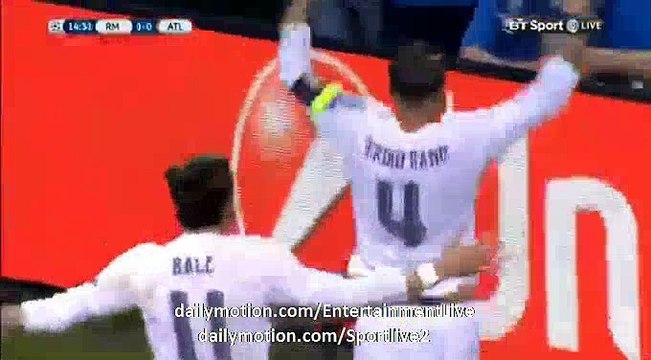 Marcelo Goal HD Real Madrid 1-0 Atletico Madrid UCL