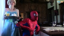 Superheroes in real life! Spiderman & Batman & Frozen Elsa. Princess and her favorites. Episode 20