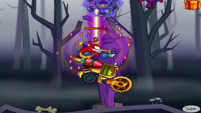 Мультики про машинки. Гоночная Машина. Армия Машин Монстров. Трасса с Трамплинами. Тики Таки Машинки