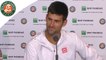Roland-Garros 2016 Conférence de presse Djokovic / 3T