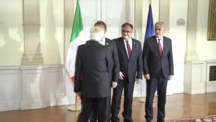 İtalya Cumhurbaşkanı Mattarella Bosna Hersek'te