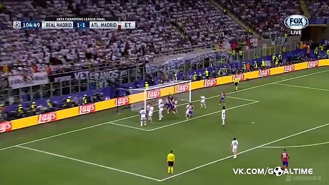 Реал Мадрид - Атлетико. Удар Гризманна через себя