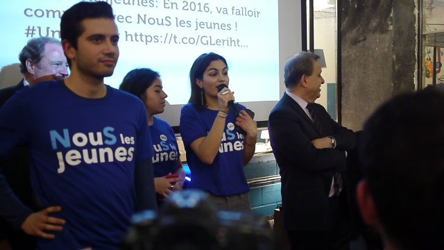Soirée de lancement des jeunes avec @NicolasSarkozy - équipe de Paris