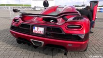 1400hp Koenigsegg Agera R Onboard, Accelerations and Pure Sound!