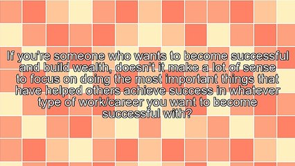 Build Wealth Using The Most Powerful Millionaire Secret To Success