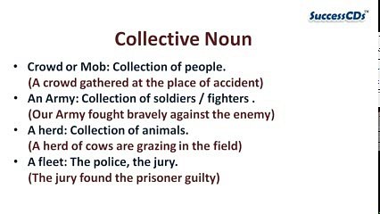Collective Noun and Abstract Noun - Learn English Online