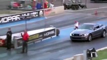 2014 DRAG RACE Ford Mustang GT vs BMW Drag Race
