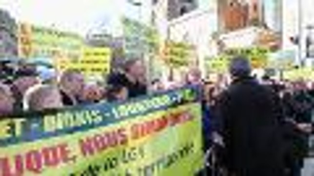 Inauguration de la gare d'Agen : Jean Dionis face aux anti LGV