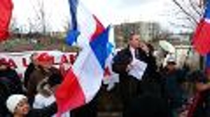 Bordeaux : manifestation du Front National contre la future mosquée